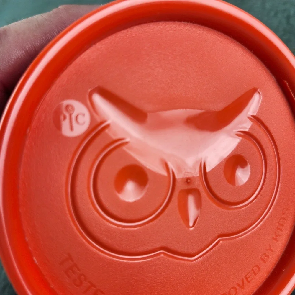 Pampered Chef Set of 7 Orange Round‎ 3.5